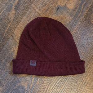 Burgundy Knit Beanie